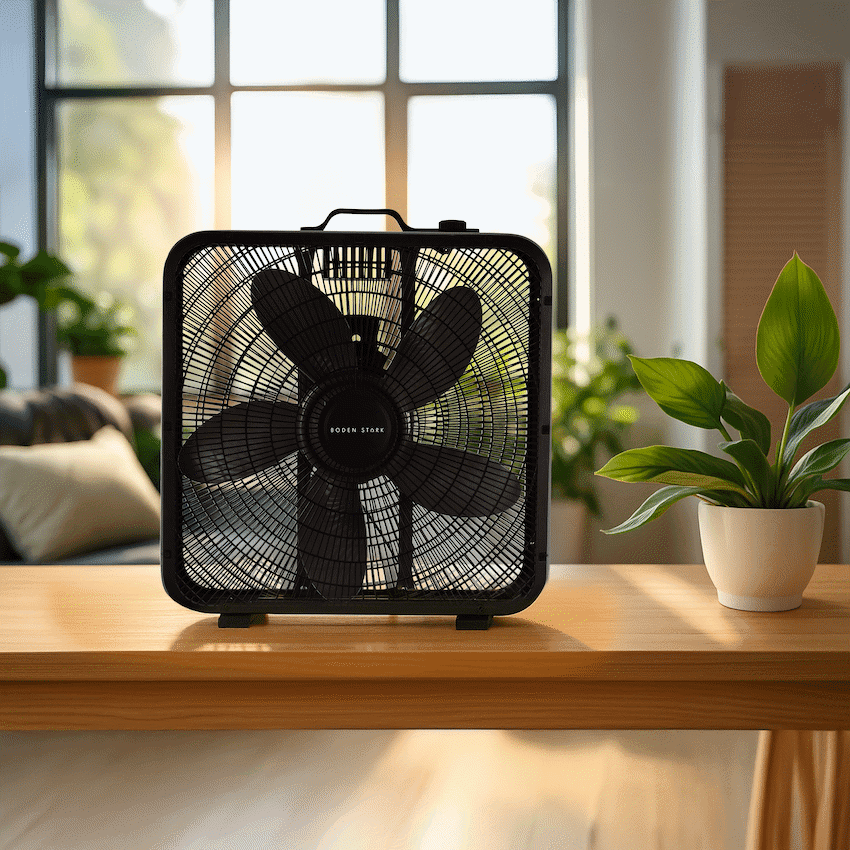 Boden Stark 50cm Box Fan - Black 8