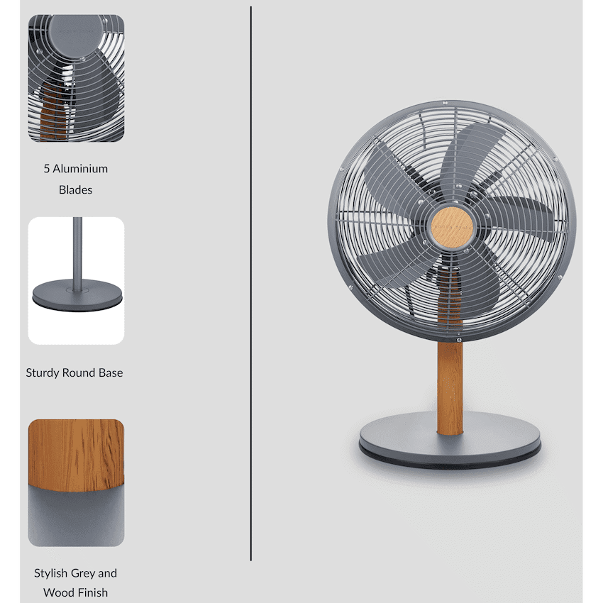 Boden Stark 30cm Desk Fan 11