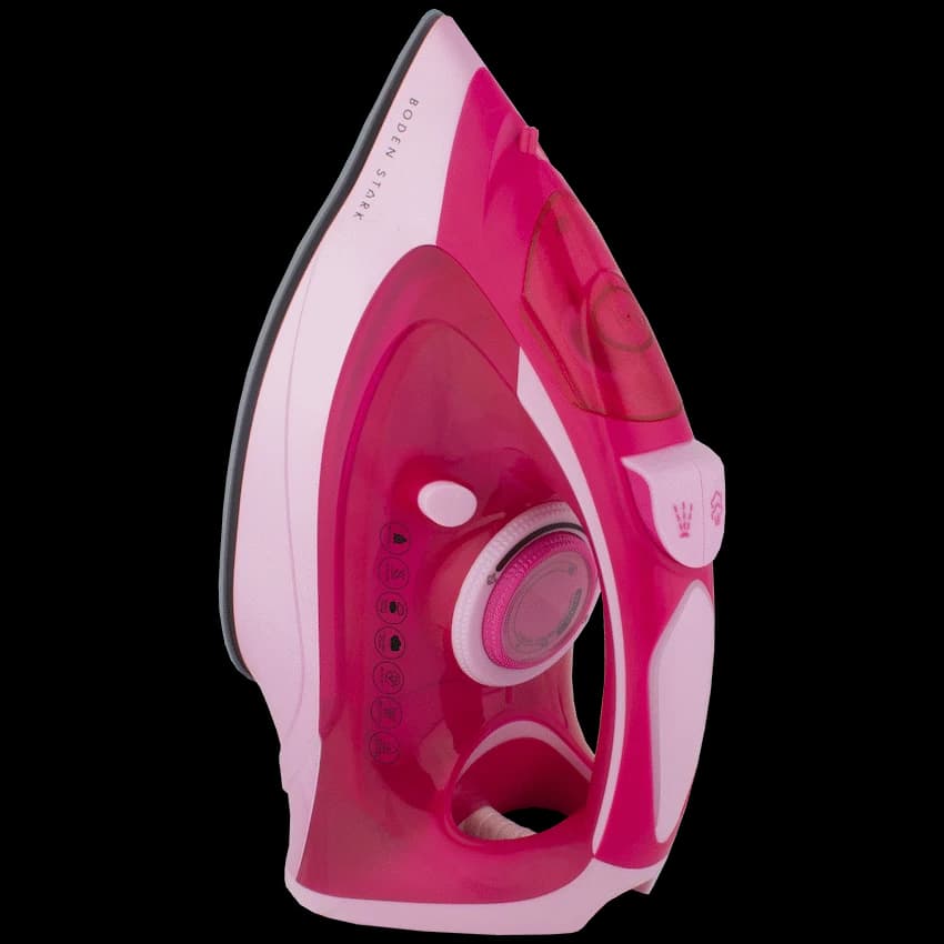 Boden Stark 2600W Ceramic Steam Iron - Pink 5