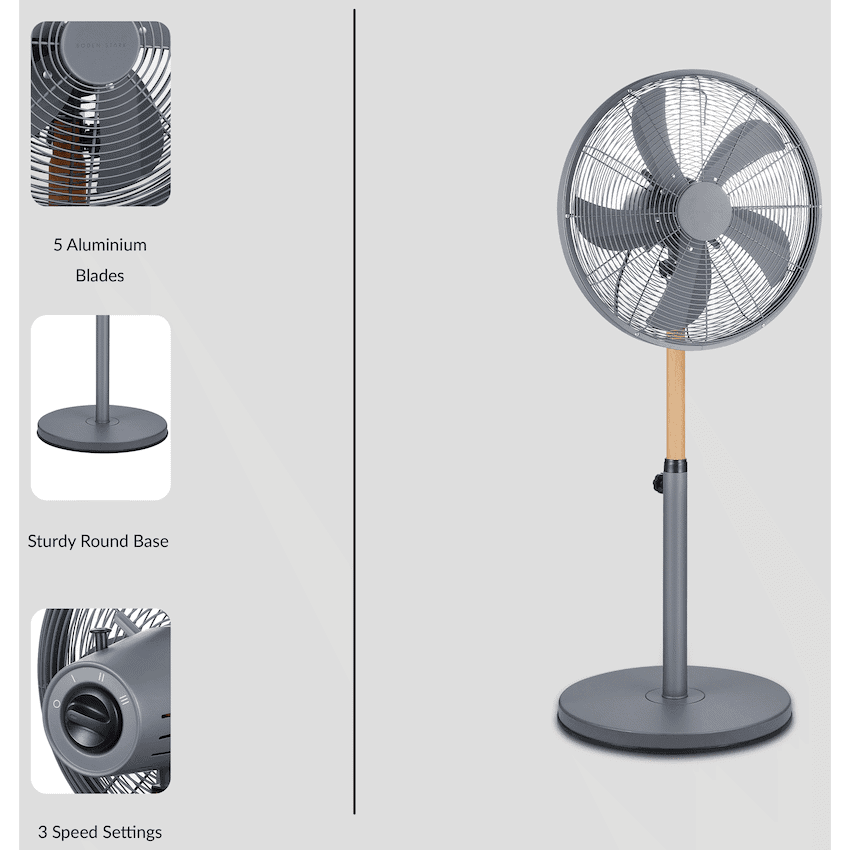 Boden Stark 40cm Stand Fan 11
