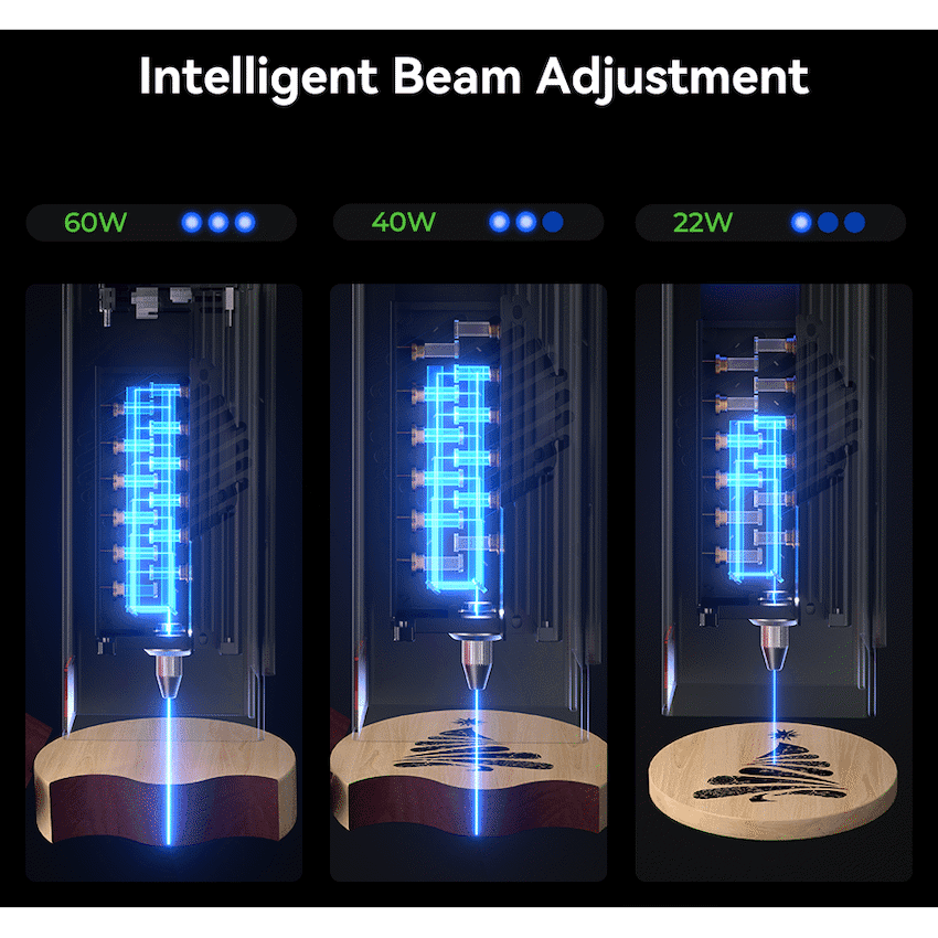Creality Falcon 60W Enclosed Laser Engraver 6
