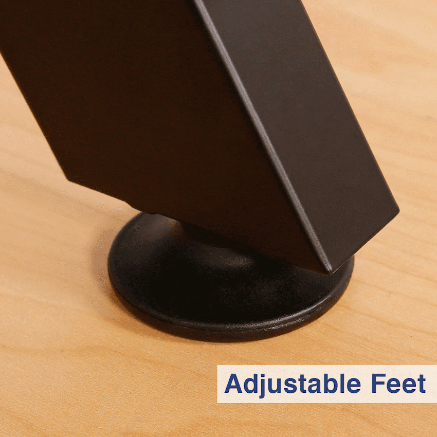 VX Gaming Donahue Gaming Desk - Black with Headphone Hook 3