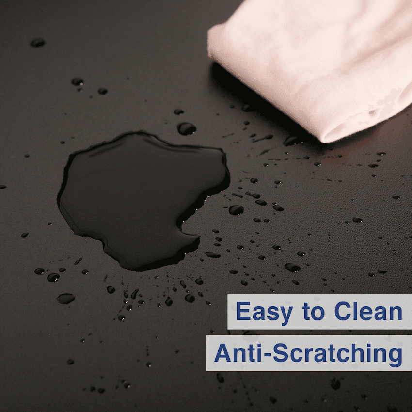 VX Gaming Donahue Gaming Desk - Black with Headphone Hook 6