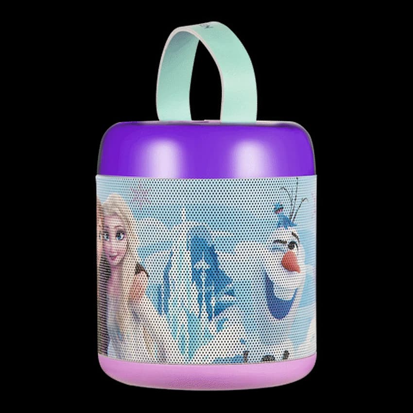 Disney Frozen Cylinder Karaoke Speaker with Bluetooth Microphone 2