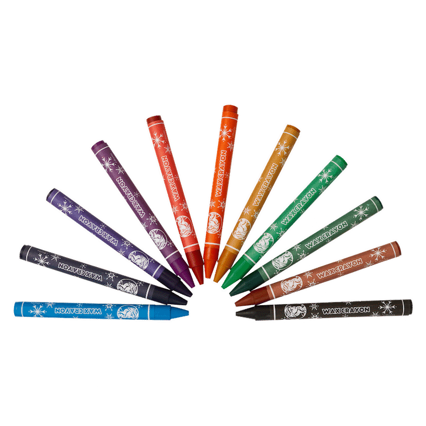 Frozen 12 Wax Crayons Multi 5