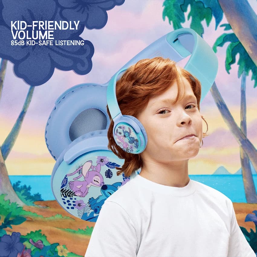 Disney Stitch Bluetooth Wireless Stereo Headphones 6