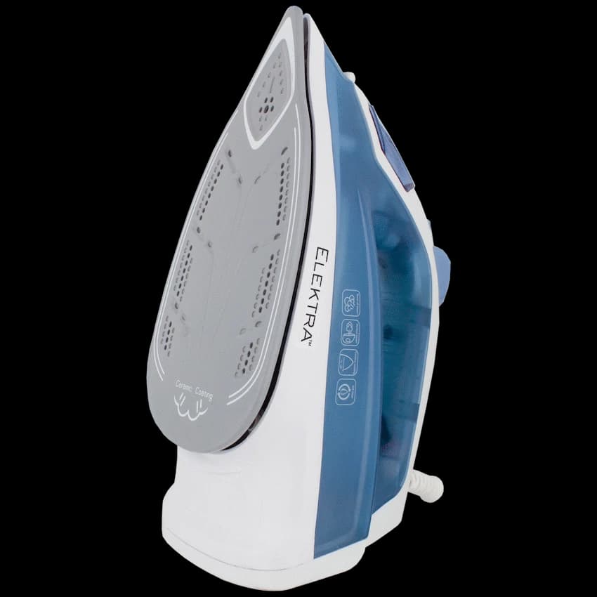 Elektra 2200W Ceramic Steam Iron - Dark Blue 3