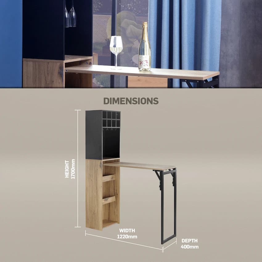 Everfurn Zoe Bar Unit 10