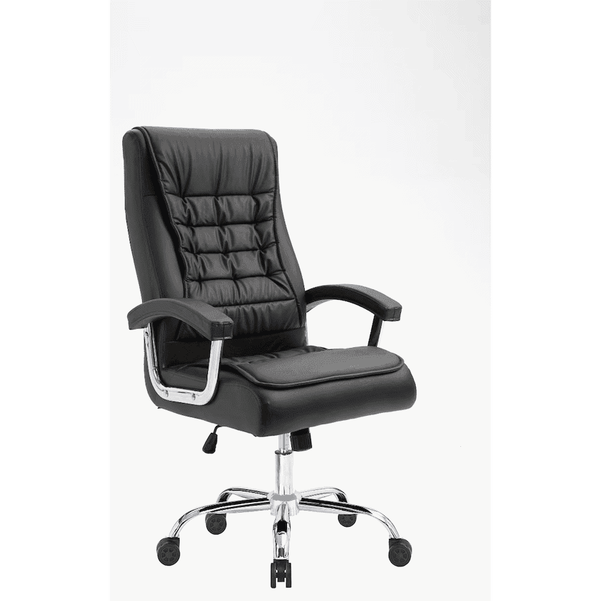 Everfurn Louis High Back Office Chair - Black 1
