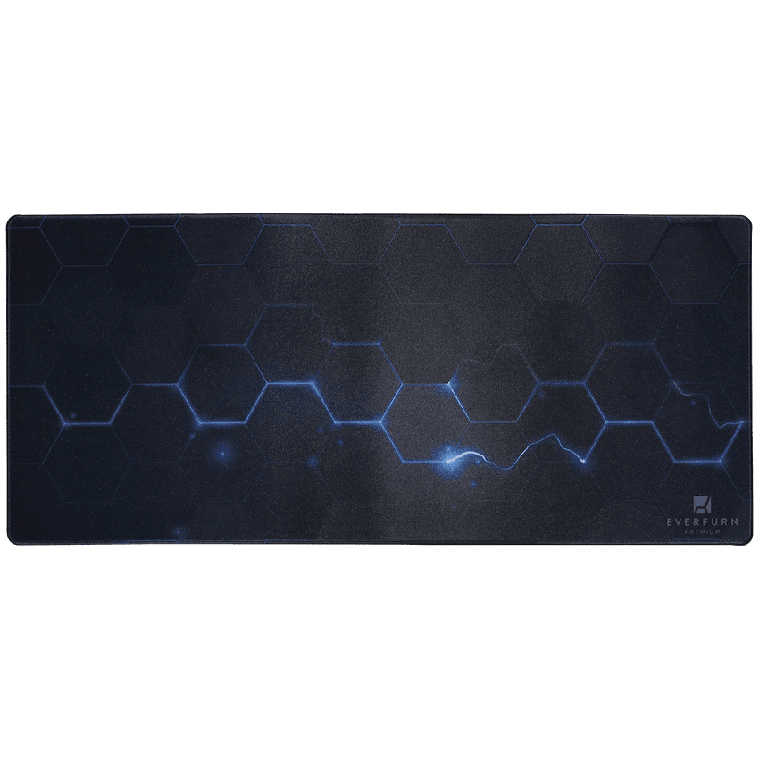 Everfurn Premium Geometric Large Desk Mat - Non-Slip - Polyester 2
