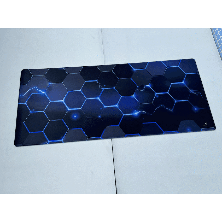 Everfurn Premium Geometric Large Desk Mat - Non-Slip - Polyester 6