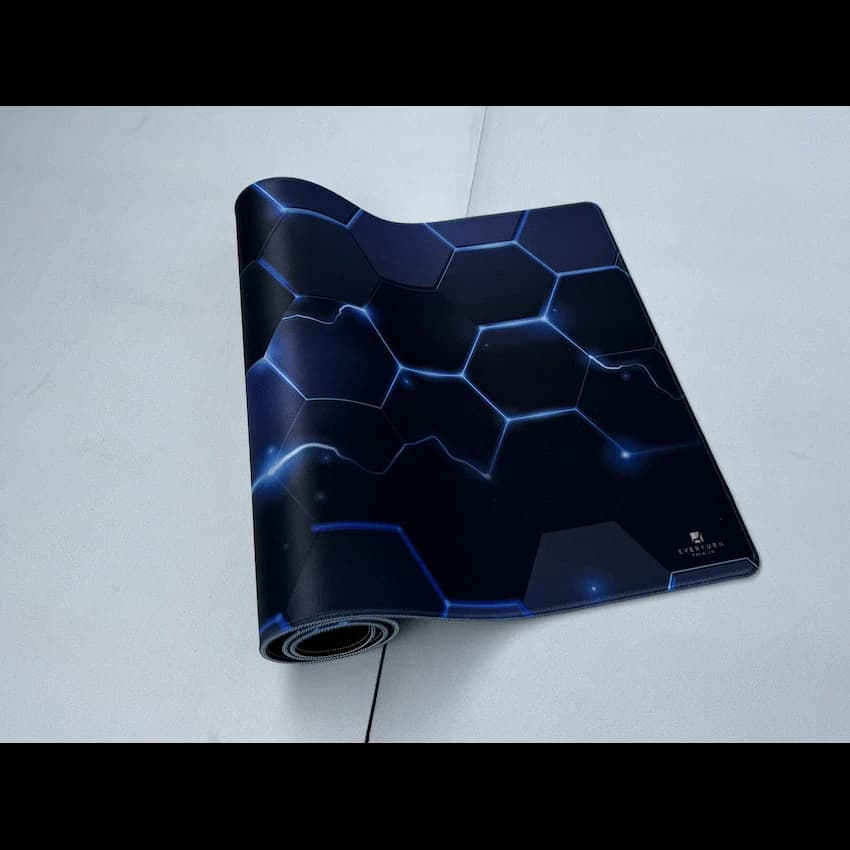 Everfurn Premium Geometric Large Desk Mat - Non-Slip - Polyester 10