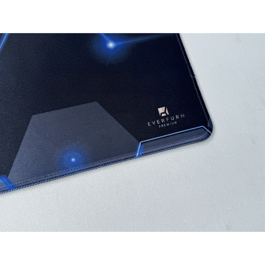 Everfurn Premium Geometric Large Desk Mat - Non-Slip - Polyester 8