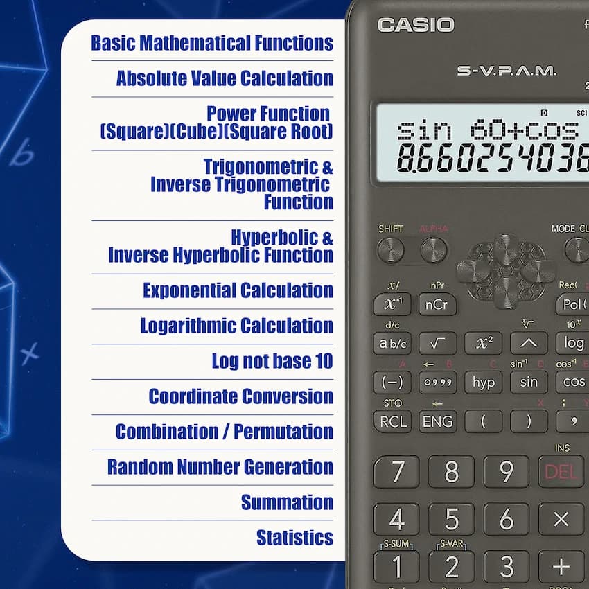 Casio fx-82MS - 2nd Edition 4