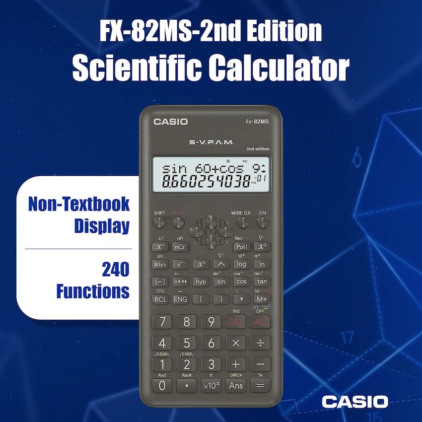 Casio fx-82MS - 2nd Edition 3