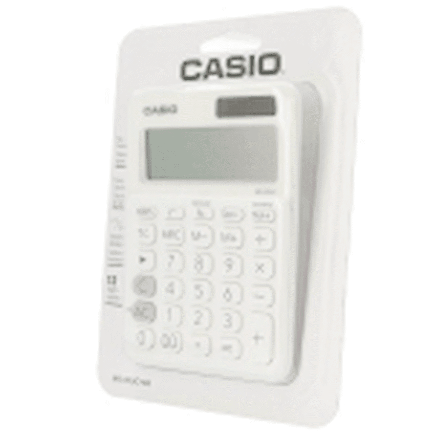 Casio MS-20UC - Desktop calculator 12 Digit - White 3