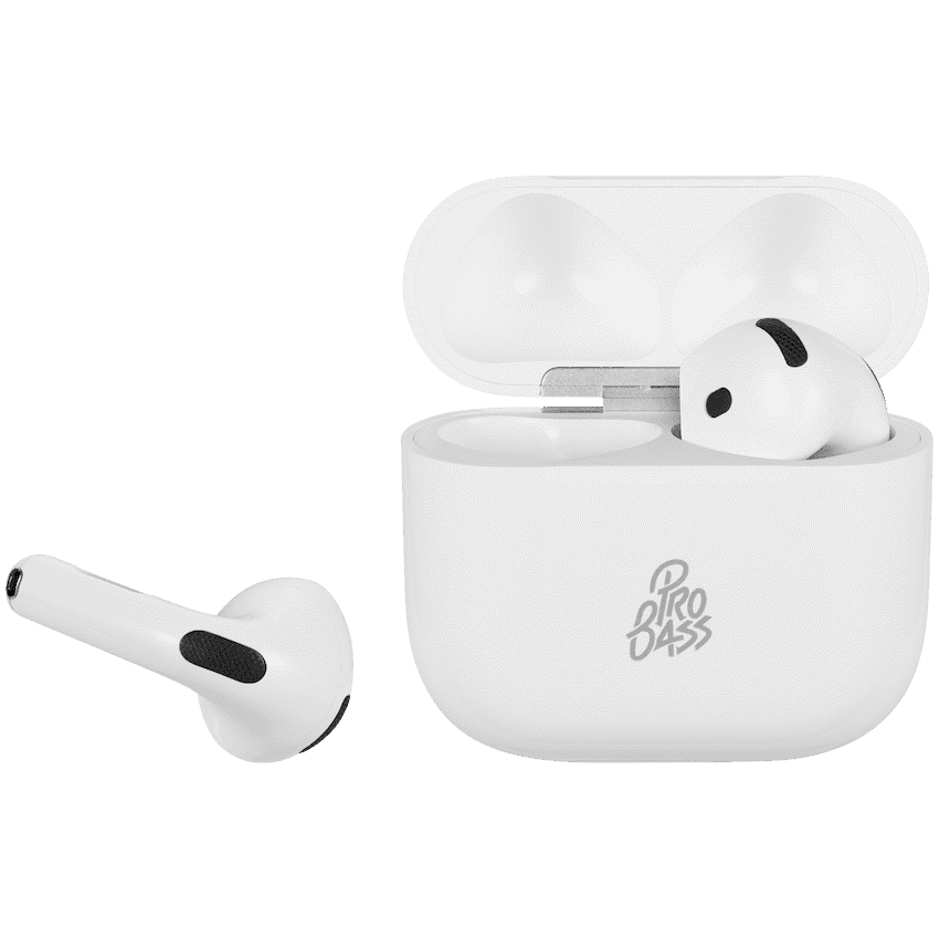 Pro Bass Air TWS Earphone - White 2
