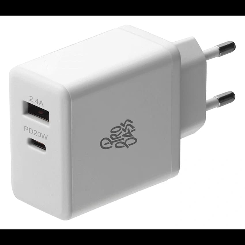 Pro Bass RapidCharge Series 32w Dual USB and Type-C Wall Charger 3