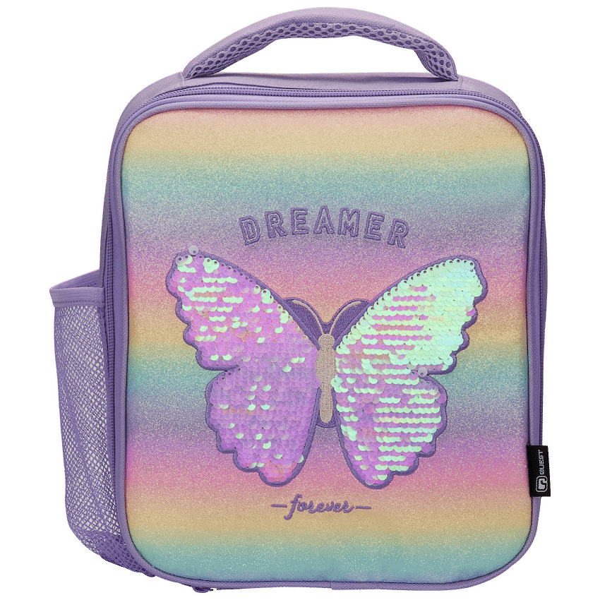 Quest Butterfly Deluxe Lunch Cooler - Purple