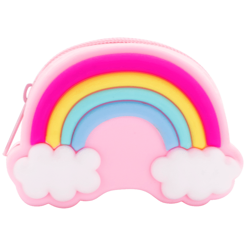 Quest Rainbow Silicone Purse - Pink 1