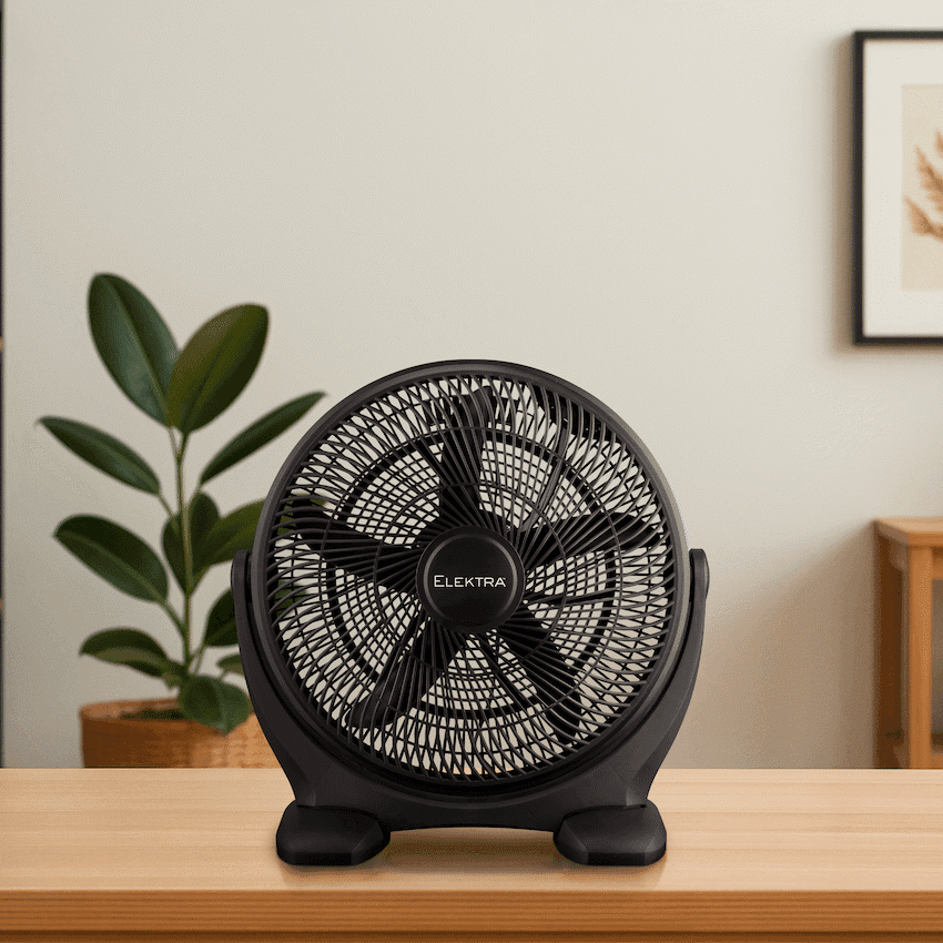 Elektra 45cm Box Fan - Black 10