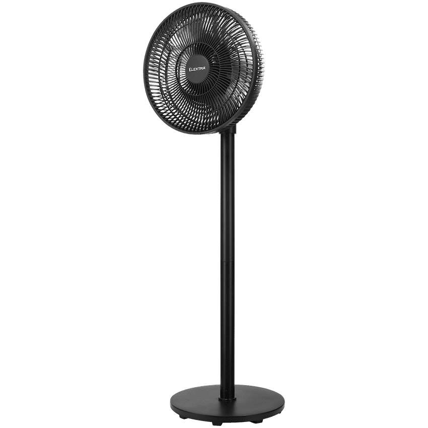 Elektra 30cm Stand Fan - Black 2