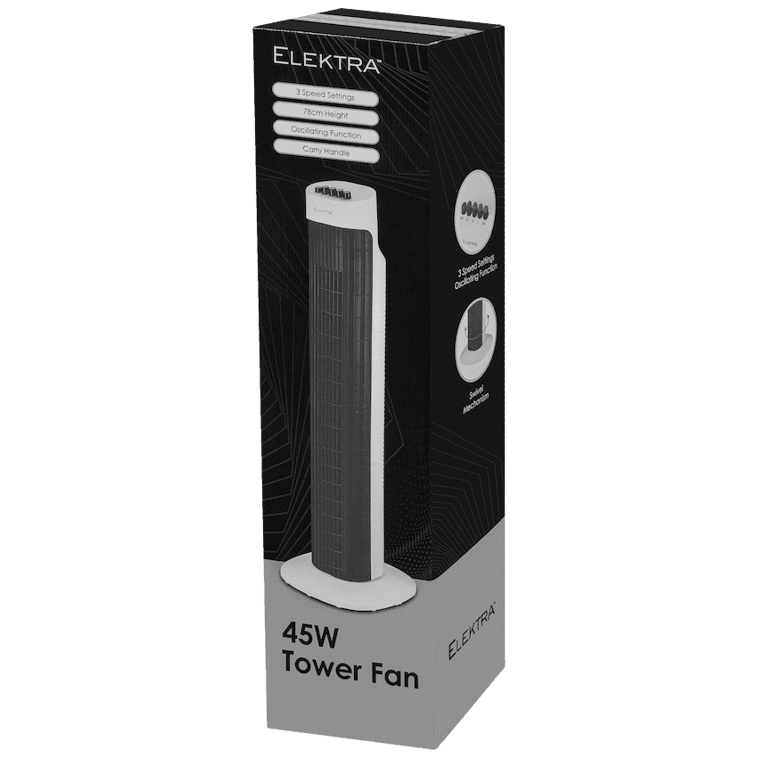 Elektra 78cm Tower Fan 11