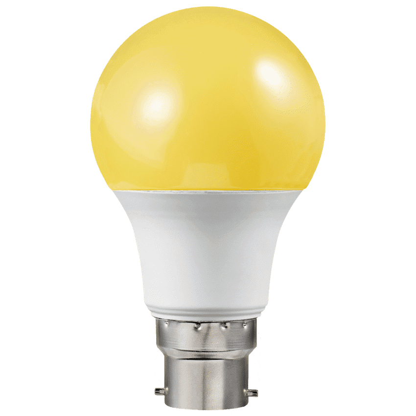 Switched 7w A60 LED Insect Lamp B22 2