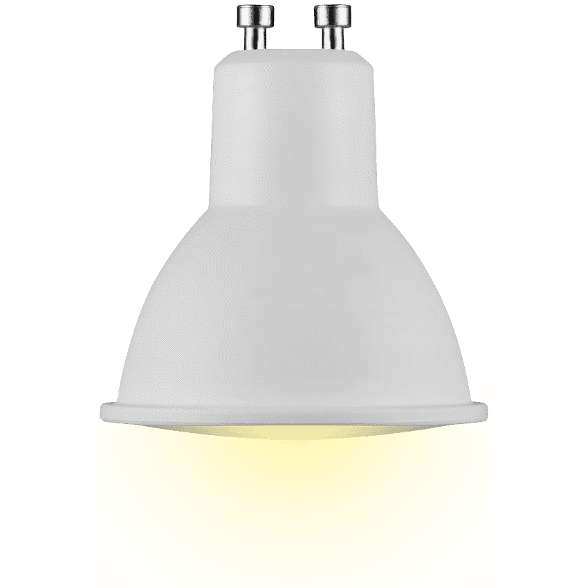 SWITCHED 3W GU10 Rechargeable LED Light Bulb - WW 3