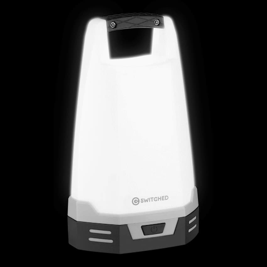 Switched Nova Rechargeable Lantern - Grey 3