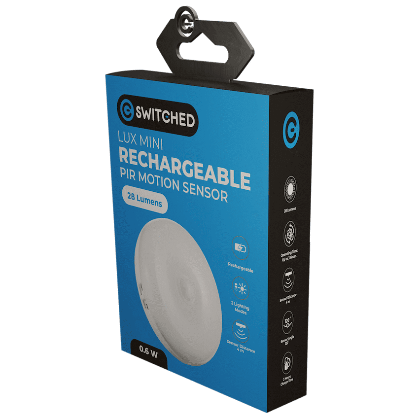 Switched Lux Mini Rechargeable Motion Sensor Night Light 6