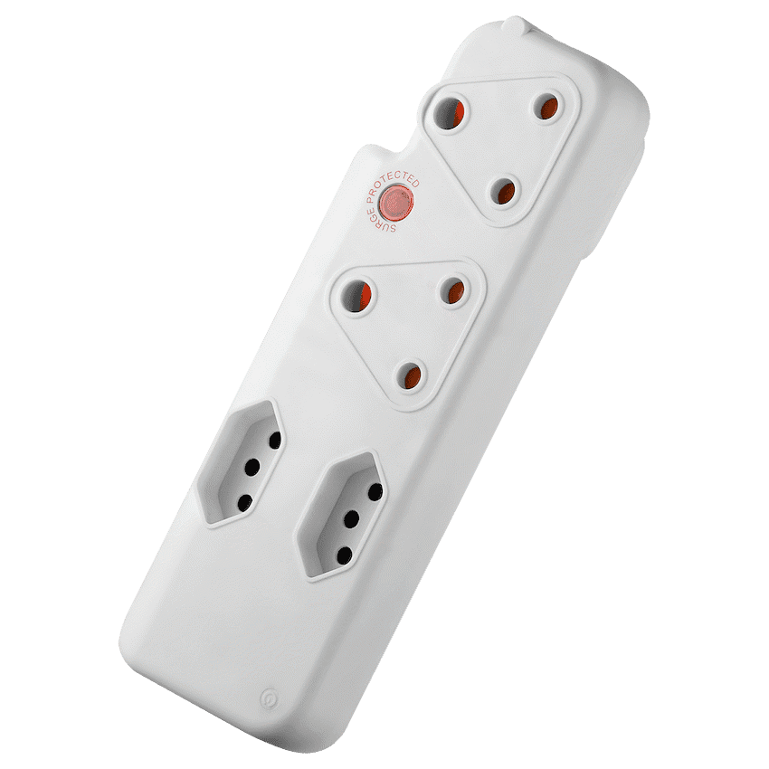 Switched 4-Way Medium Surge Adaptor 4