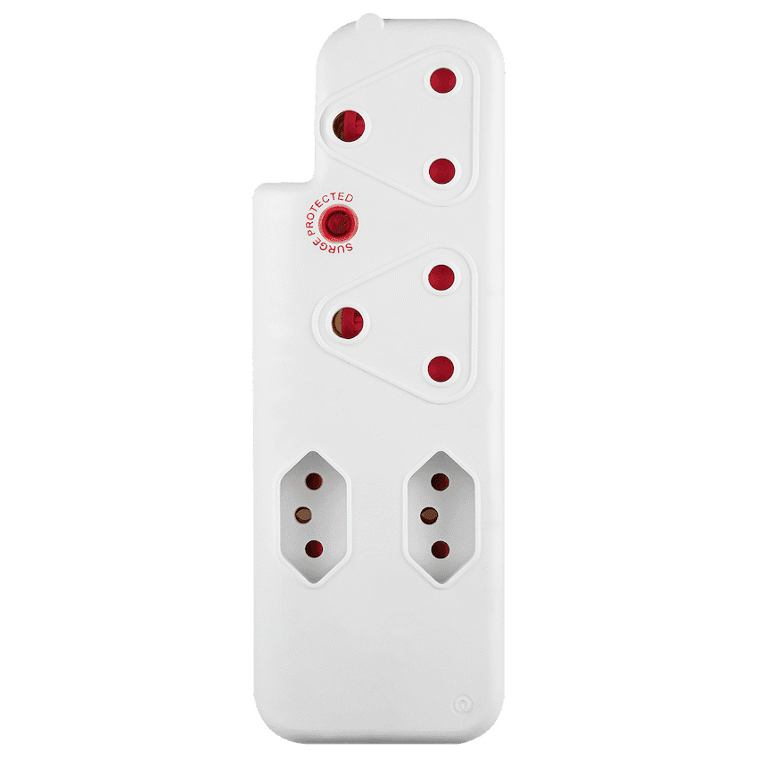 Switched 4-Way Medium Surge Adaptor 5