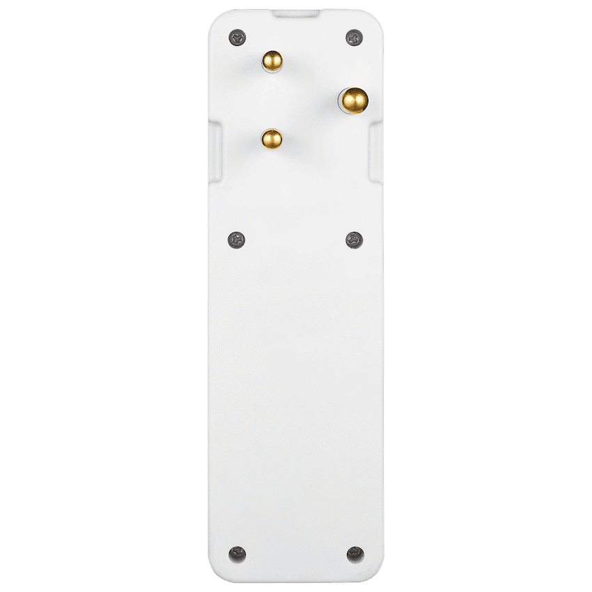 Switched 3-Way Medium Surge Adaptor - Schuko with Type-C + USB 5