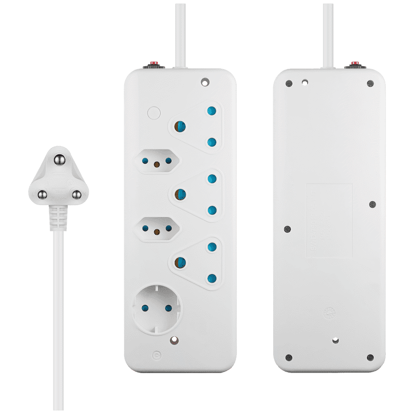 SWITCHED 6 Way Basic Multiplug 4