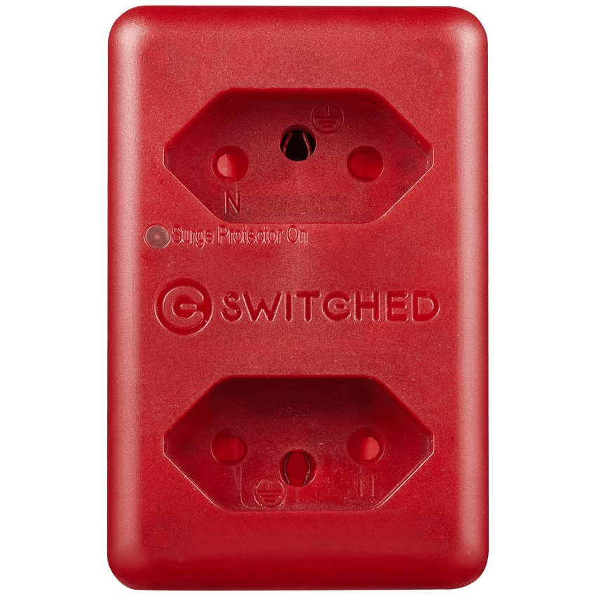 Switched High Surge 2-Way Network Router Safe Adaptor 4