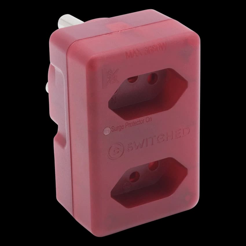 Switched High Surge 2-Way Network Router Safe Adaptor 7