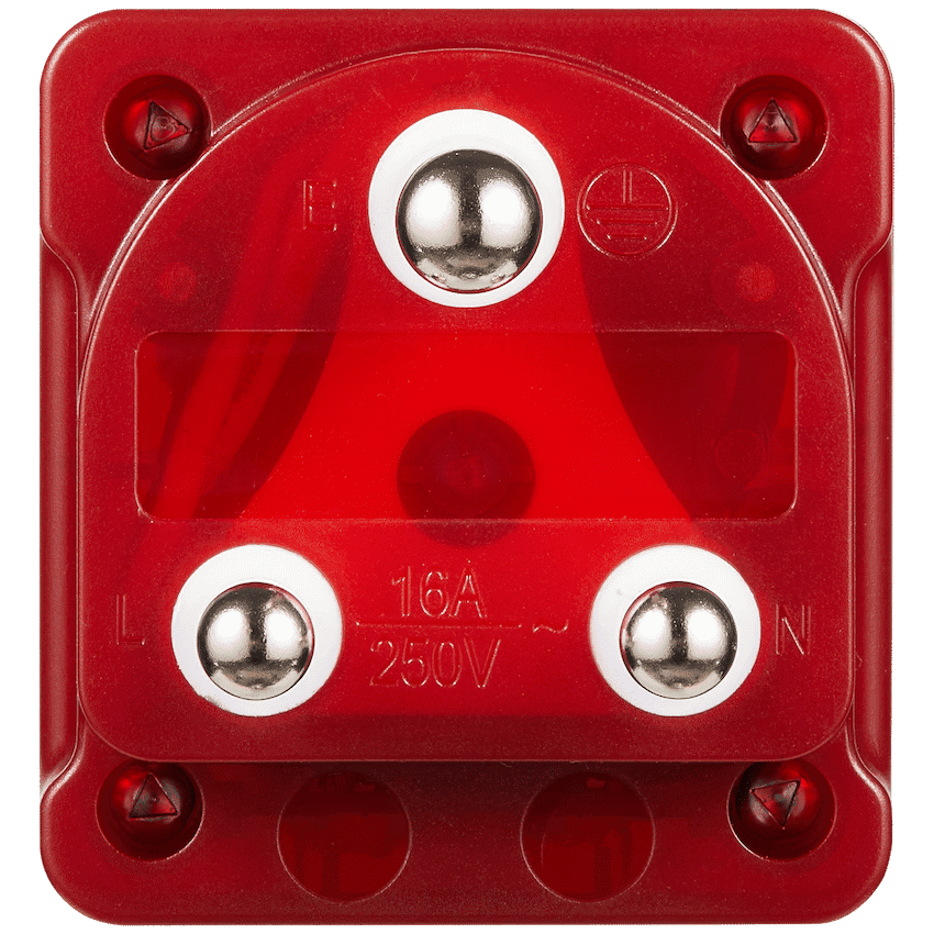 SWITCHED 1 Way High Surge Network Safe Adaptor 2