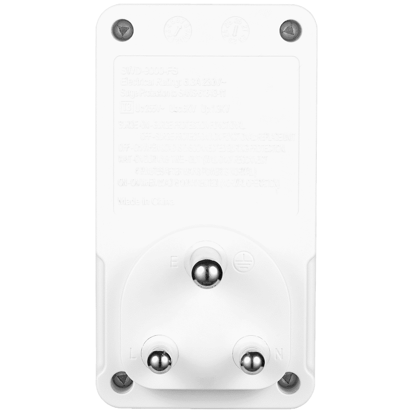 Switched 1-Way TV Surge Adaptor with SANS 164-2 5
