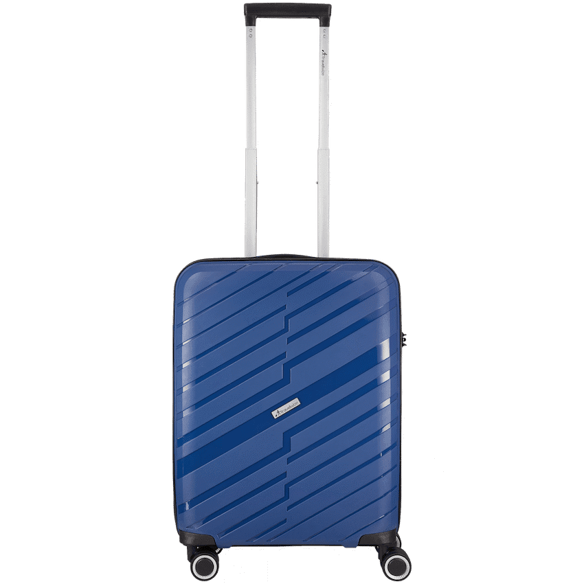 Travelwize Java PP 4-Wheel Spinner 55cm Luggage - Azure 3