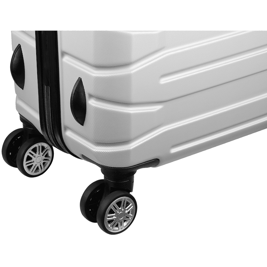 Travelwize Cabana ABS 4-Wheel Spinner 65cm Luggage - Platinum 8