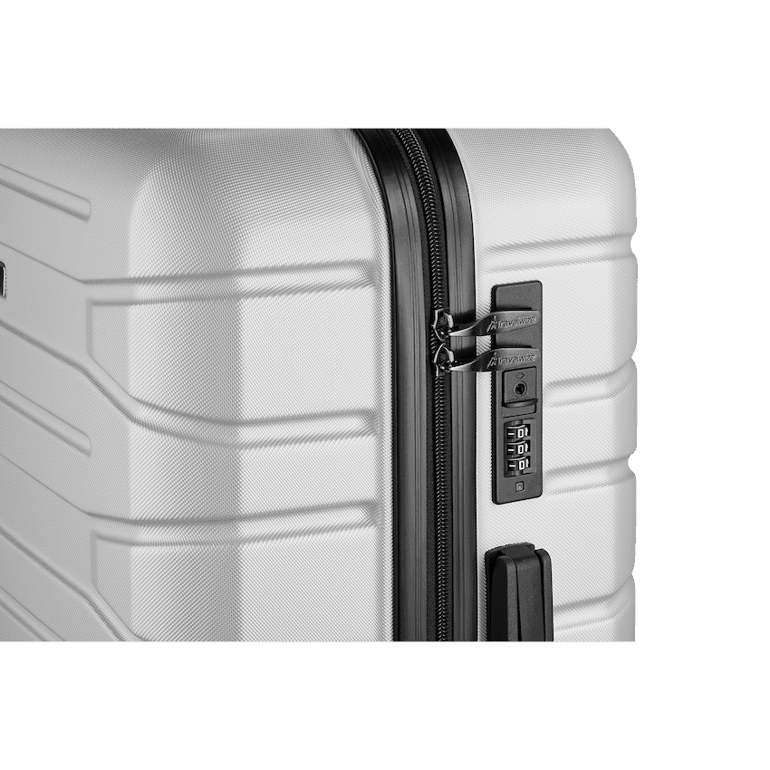 Travelwize Cabana ABS 4-Wheel Spinner 75cm Luggage - Platinum 7
