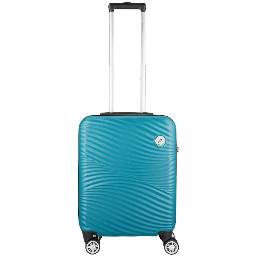 Travelwize Maui ABS 4-Wheel Spinner 55cm Luggage - Ocean 8