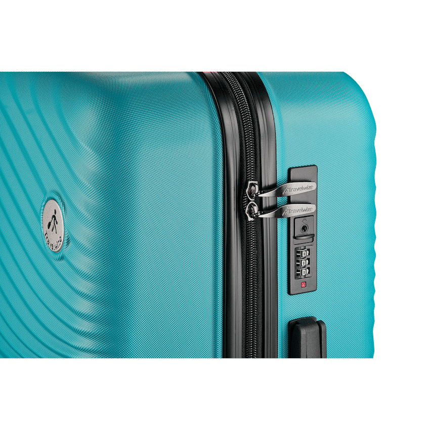 Travelwize Maui ABS 4-Wheel Spinner 65cm Luggage - Ocean 5
