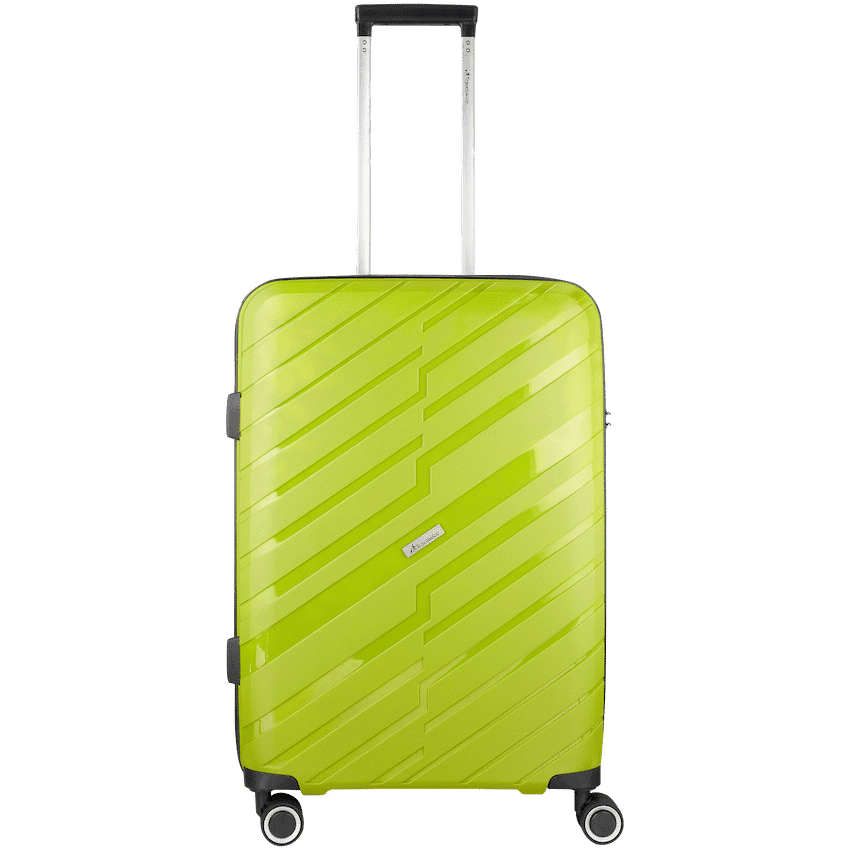 Travelwize Java PP 4-Wheel Spinner 65cm Luggage - Lime 1