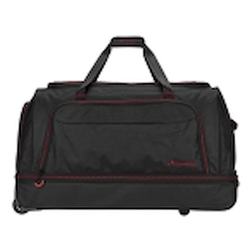 Travelwize Asteroid Trolley Duffle - Black/Red 1