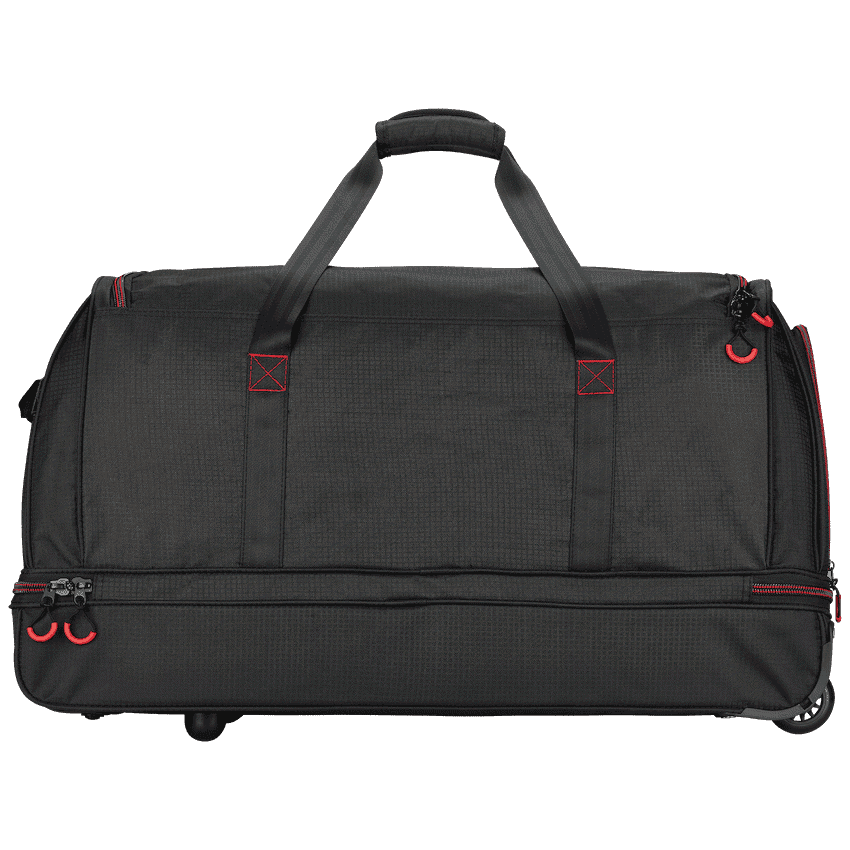Travelwize Asteroid Trolley Duffle - Black/Red 2