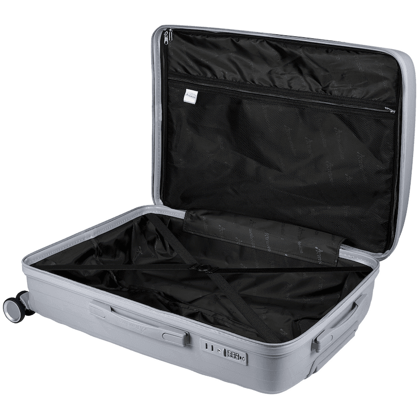 Travelwize Ripple PP 4-Wheel Spinner 75cm Luggage - Platinum 2