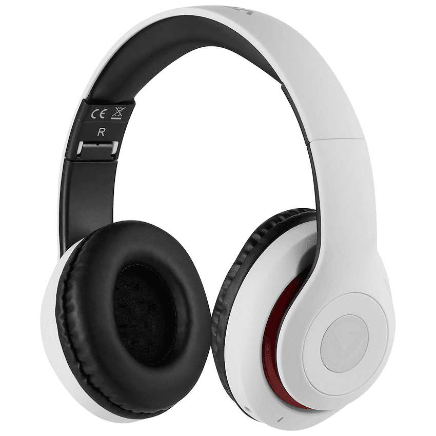 Volkano Impulse Series Bluetooth Headphones - White 1