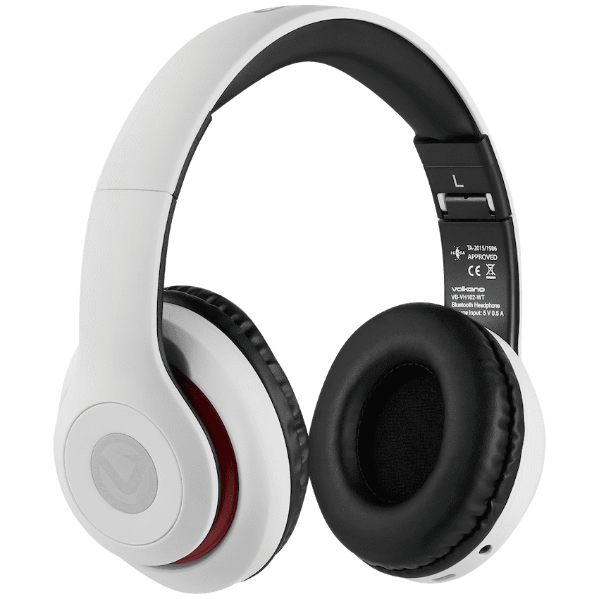 Volkano Impulse Series Bluetooth Headphones - White 5